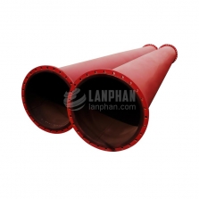 ANSI , JIS , BS , DIN Standard Rotproof Rubber Lined Pipe 